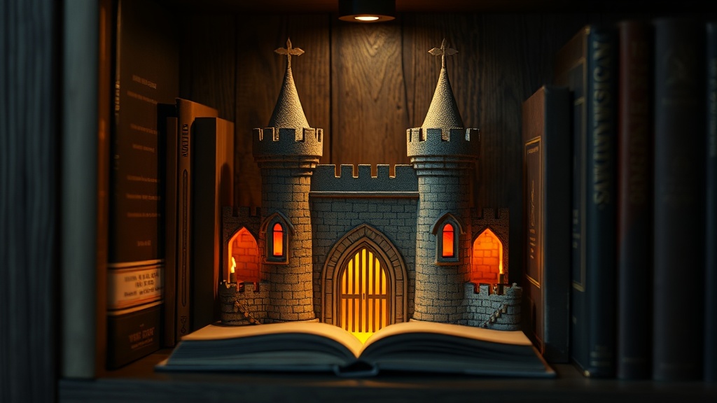 The Best Castle & Medieval Book Nook Kits